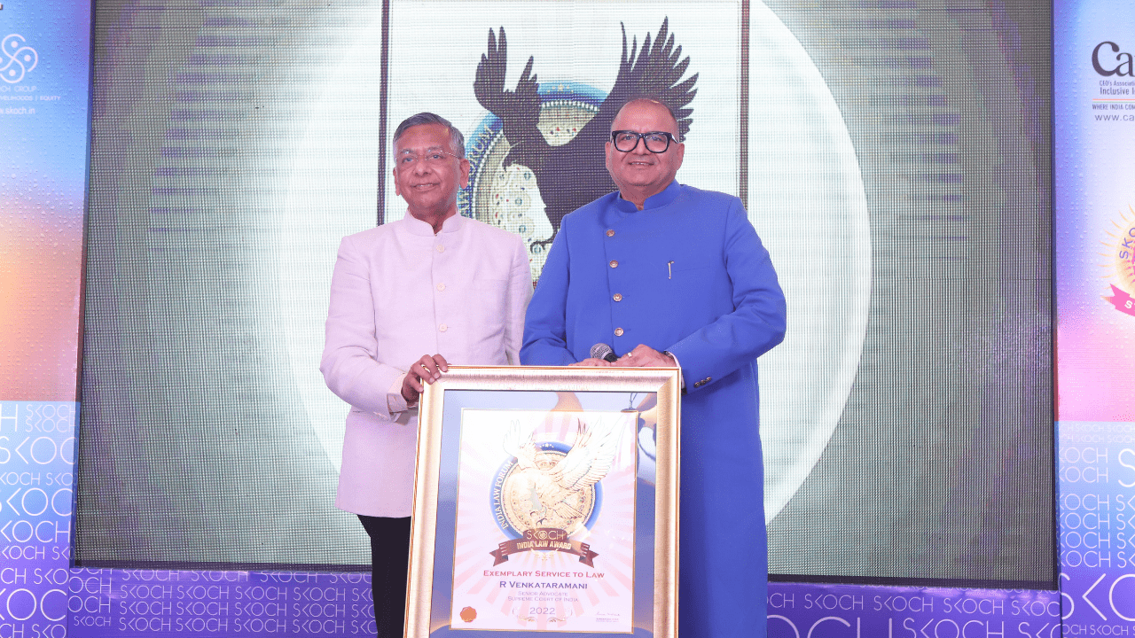 R Venkataramani, AttorneyGeneral for India SKOCH Group